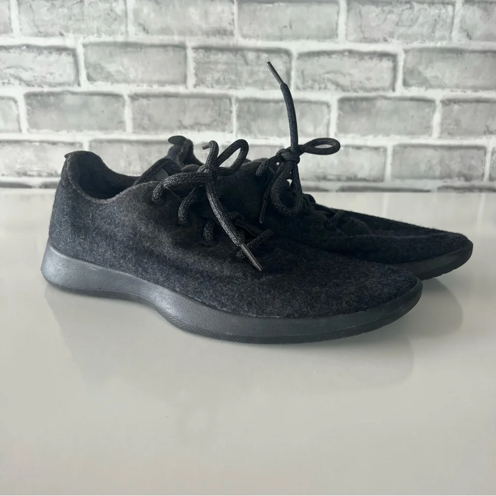 allbirds Women's Black Wool Running Shoes